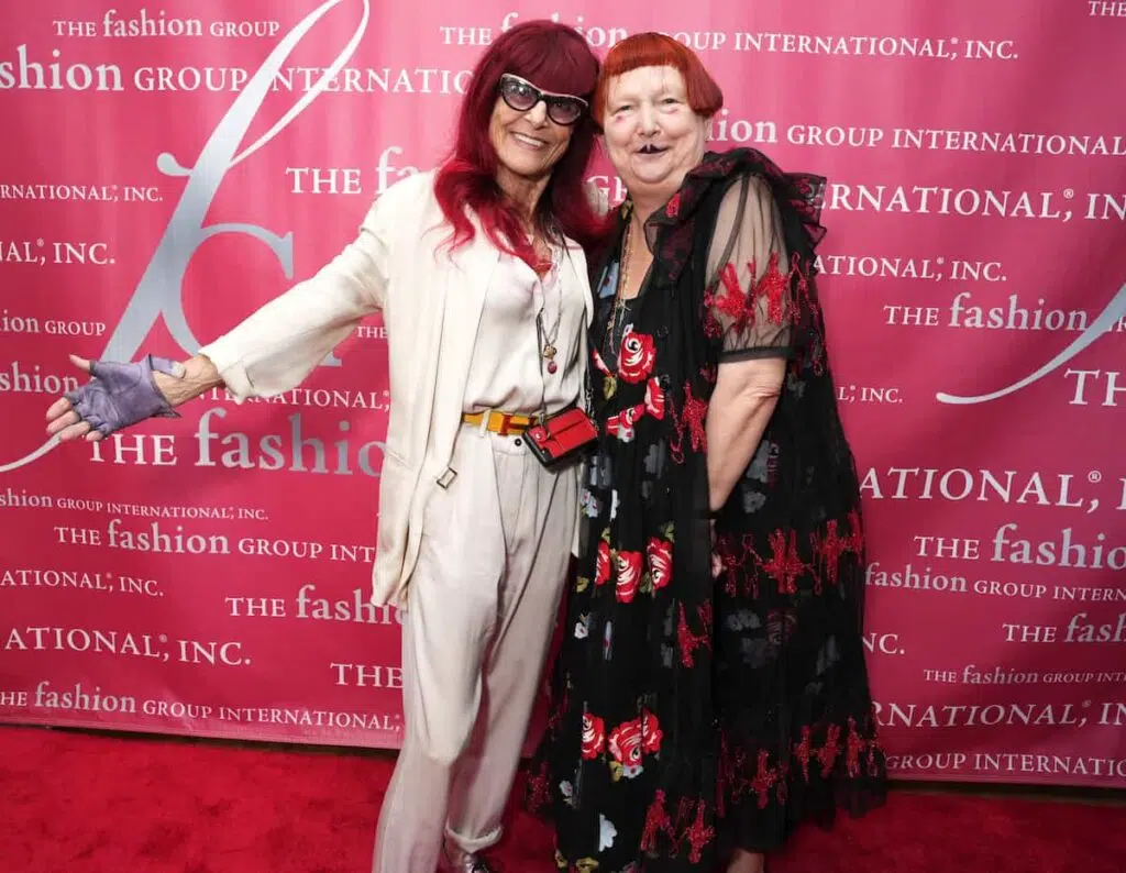 Patricia Field and Lynn Yaeger