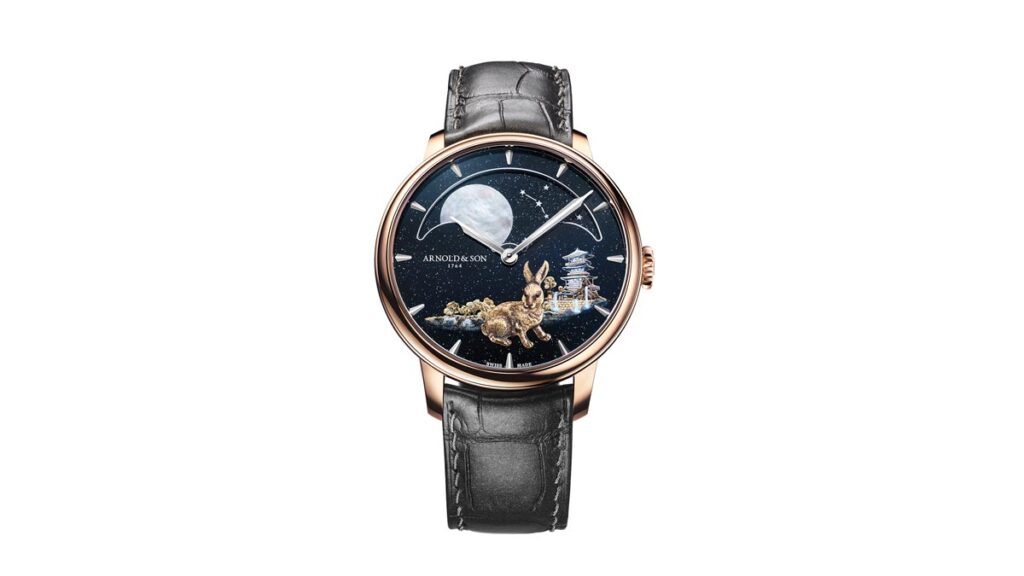 Arnold & Son Celebrates Lunar New Year with Limited Perpetual Moon “Year of the Rabbit” Timepiece