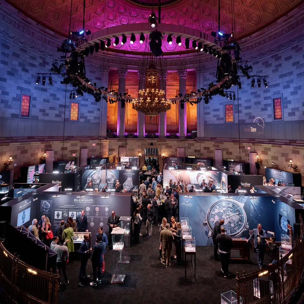 WatchTime New York collector show crowd