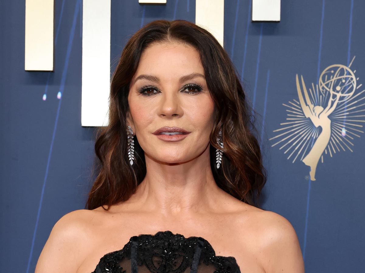 Catherine Zeta-Jones Wears Stephen Silver Fine Jewelry at the 2025 Emmy Awards
