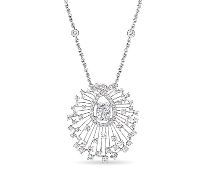 'Celestial Radiance' Pendant, 3 CT