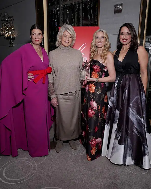 
Maryanne Grisz, Martha Stewart, Sarah Wetenhall and Alyce Panico