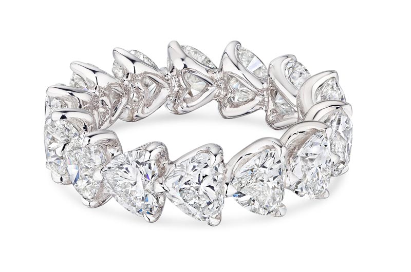 'Luminous Seraphim' Heart Shape Diamond Ring