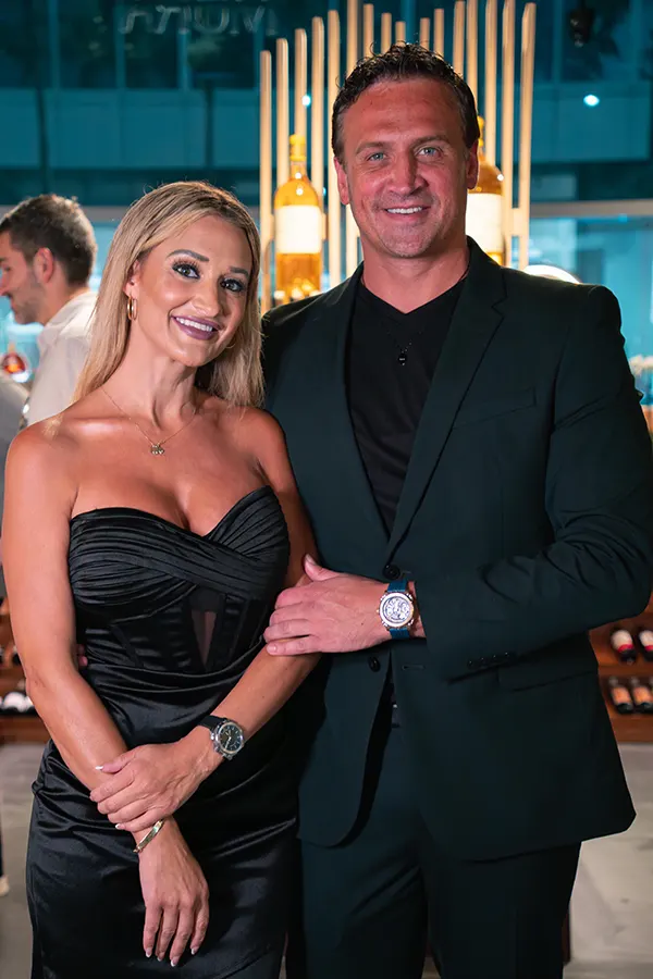 Ryan Lochte and Molly Gillihan