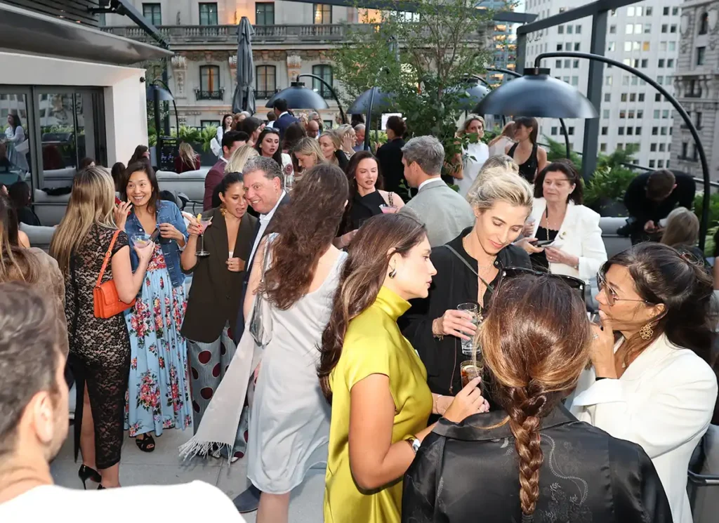 Attendees at the Observer Sex and the City Anniversary event