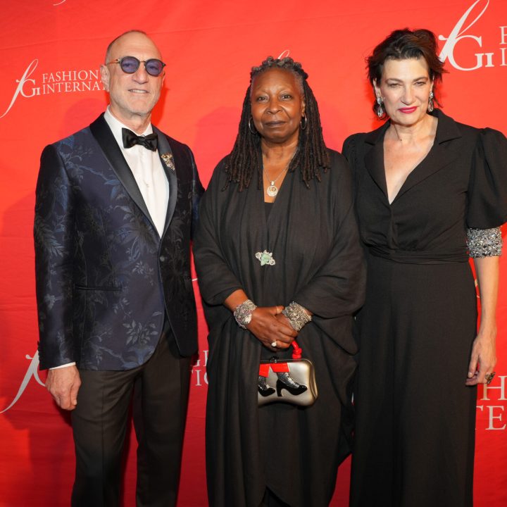 Gary Wassner, Whoopi Goldberg and Maryanne Grisz attend Fashion Group International's 39th Annual Night of Stars at The Plaza on October 17, 2023 in New York City.