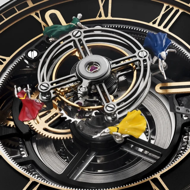 A Magical Encounter🪄
Kross Studio unveils its most spellbinding creation yet — the Harry Potter x Kross Studio Collector Set.

Limited to only 10 pieces worldwide, this extraordinary collaboration between Kross Studio x Warner Bros. Discovery Global Consumer Products unites the wizarding world with haute horlogerie.

The Collector Set features:
• A Harry Potter Central Floating Tourbillon watch, where four young wizards levitate around the iconic central tourbillon inspired by the Hogwarts clock tower and the energy of a Quidditch match.
• A music box that plays “Hedwig’s Theme,” one of the most recognizable film melodies of all time.

A fusion of imagination, craftsmanship, and wonder where every second holds a touch of magic. 

#KrossStudio #HarryPotter #CollectorsSet #HighWatchmaking #Tourbillon #HedwigsTheme #LimitedEdition #WarnerBrosDiscovery #LuxuryTimepieces #FunctionalArt #marcotedeschi