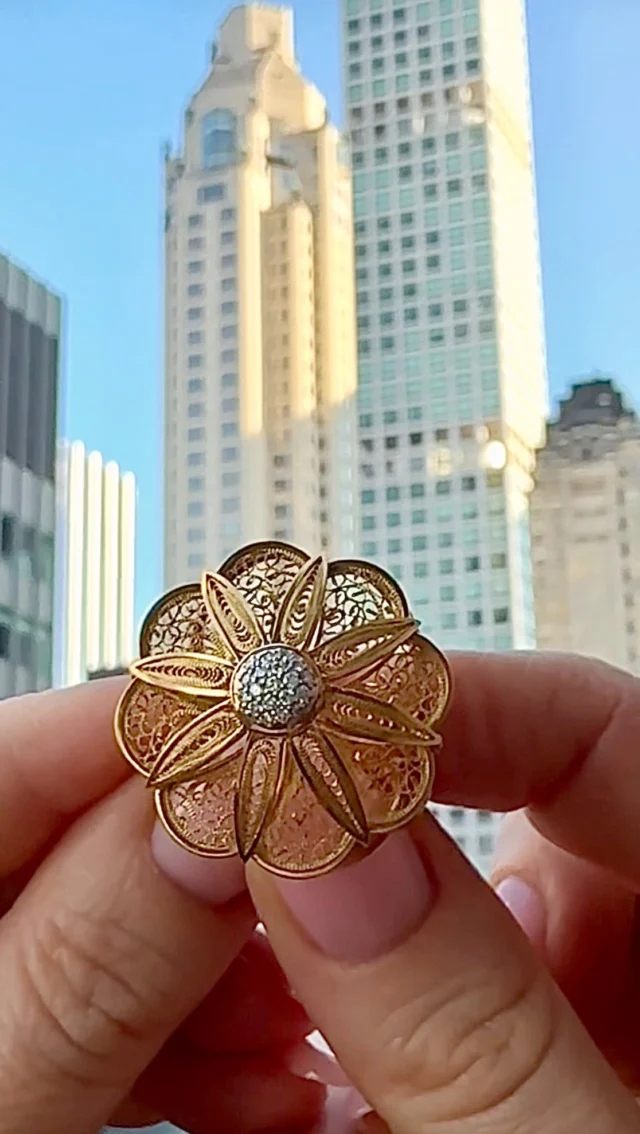 A moment of heritage, artistry, and soul, coming to New York for the very first time.

This May, we are honored to present the U.S. debut of Certified Portuguese Filigree at Printemps New York, a centuries-old jewelry tradition brought to life through the hands of master artisans.

For one exclusive week, experience the beauty of 19.2-karat gold transformed into impossibly delicate filigree, each piece entirely handcrafted, each one unique, each one carrying generations of Portuguese heritage. Witness live demonstrations as artisans shape gold into threads finer than a strand of hair, preserving a craft defined by patience, precision, and passion.

This exhibition also marks a meaningful milestone: the introduction of the first formal certification system for Portuguese Filigree, honoring authenticity, provenance, and craftsmanship at the highest level.

✨ We invite you to step into this living tradition and experience it up close.

Exhibition Details
May 18–24, 2026
12:00 PM – 6:00 PM (daily)

Live Artisan Demonstrations
12:00 PM – 2:00 PM (daily)
4:00 PM – 6:00 PM (Monday–Saturday)

📍 Printemps New York, 1 Wall Street

RSVP: rsvp@anamartinspr.com

#PortugueseFiligree #printemps #NYCEvents #LuxuryJewelry #Craftsmanship